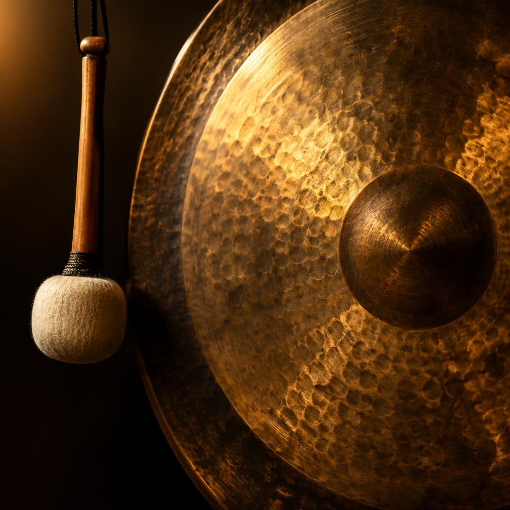 The gong is not an instrument